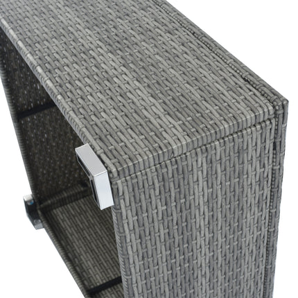 PX7- 8-Pieces Outdoor Patio Furniture Sets;  Garden Conversation Wicker Sofa Set;  Single Sofa Combinable - Likeshoppe 