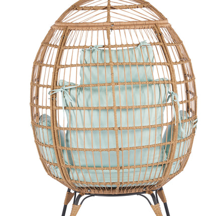 PY3- Outdoor Garden Rattan Egg Swing Chair Hanging Chair - Likeshoppe 