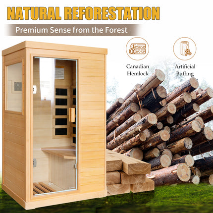AK1- infrared sauna room single room - Likeshoppe 