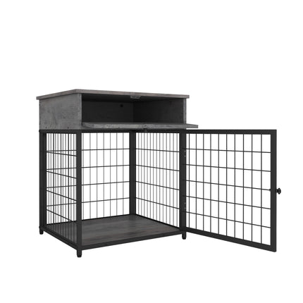 PE10- Furniture Dog Crates for small dogs Wooden Dog Kennel Dog Crate End Table, Nightstand - Likeshoppe 