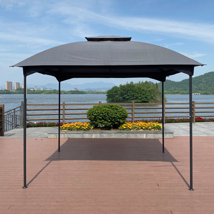 AG16- 10x10 Ft Outdoor Patio Garden Gazebo Canopy, Outdoor Shading, Gazebo Tent With Curtains - Likeshoppe 