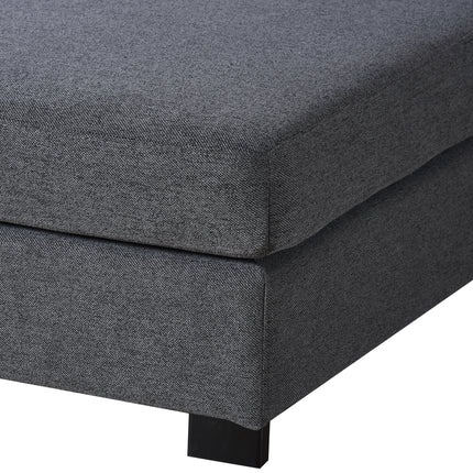 U1- 3 Pieces U shaped Sofa with Removable Ottomans - Likeshoppe 