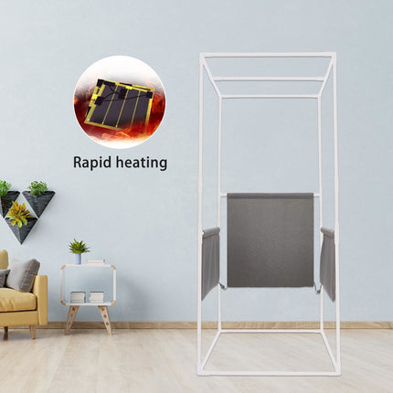 AK6- Portable Full Size  Infrared Sauna tent–Personal Home Spa;  with Infrared Panels;  Heating Foot Pad; Controller;  Foldable Chair ; Reading light.Easy to Install.Fast heating - Likeshoppe 