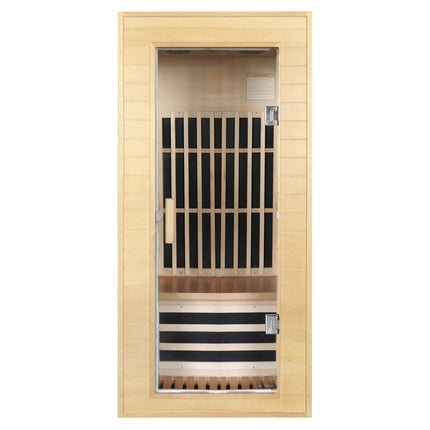 AK2- Single Graphene Far Infrared Sauna Room Dual Audio Bluetooth - Likeshoppe 