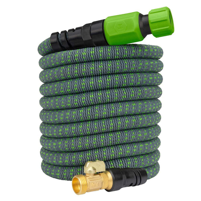 AH9- HydroTech Burst Proof Expandable Garden Hose - Latex Water Hose 5/8in Dia. x 50 ft. - Likeshoppe 