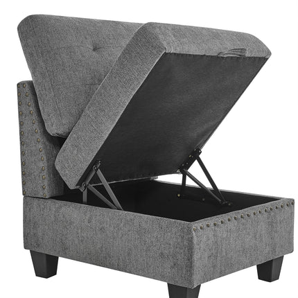 OT1- Ottoman for Modular Sectional - Likeshoppe 