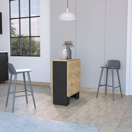 DT1- Likeshoppe Folding Dining Table, Space-Saving, Foldable in 3 Forms, White - Likeshoppe 