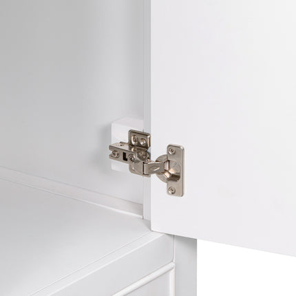 PT7- 30" Bathroom Vanity with Sink;  Combo;  Cabinet with Doors and Drawer;  Solid Frame and MDF Board;  White - Likeshoppe 