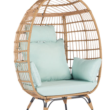 PY3- Outdoor Garden Rattan Egg Swing Chair Hanging Chair - Likeshoppe 