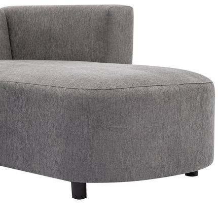L-Shaped Sectional Luxury Modern Style Living Room Upholstery Sofa - Likeshoppe 