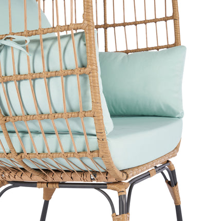 PY3- Outdoor Garden Rattan Egg Swing Chair Hanging Chair - Likeshoppe 