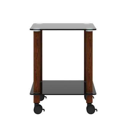 ST2- 1-Piece Side Table ;  2-Tier Space End Table ; Modern Night Stand;  Sofa table;  Side Table with Storage Shelve - Likeshoppe 