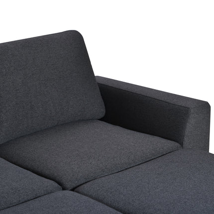 U1- 3 Pieces U shaped Sofa with Removable Ottomans - Likeshoppe 