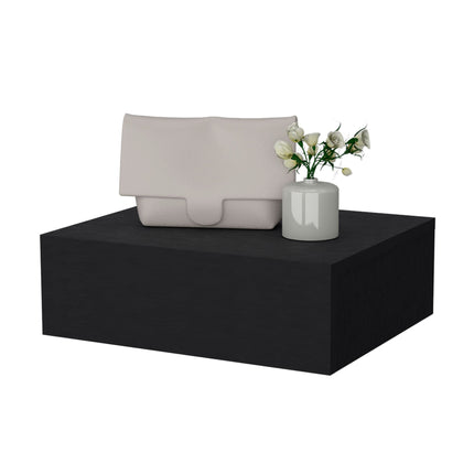 PE1- Vienna Floating Nightstand, Sleek Wall-Mounted Design with Spacious Drawer Storage, Dark Brown - Likeshoppe 