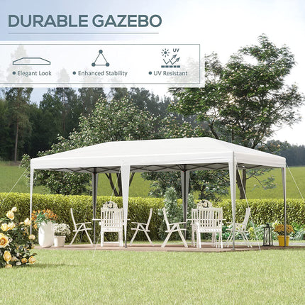 AG2- 10' x 20' Outdoor Pop Up Canopy Gazebo Tent - Likeshoppe 
