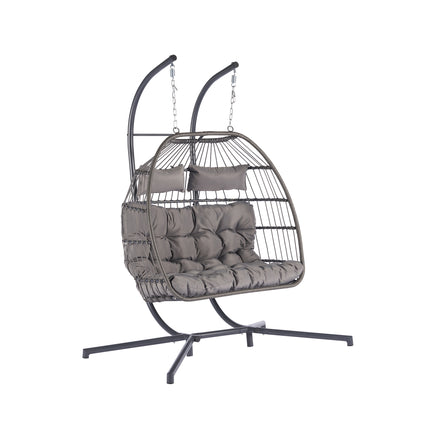 PY2- Outdoor Rattan Furniture Hanging Chair Egg Chair - Likeshoppe 