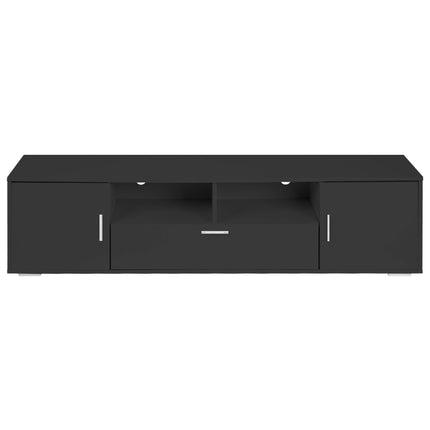 TV9- Modern TV stand with LED Lights Entertainment Center TV cabinet with Storage for Up to 75 inch for Gaming Living Room Bedroom - Likeshoppe 