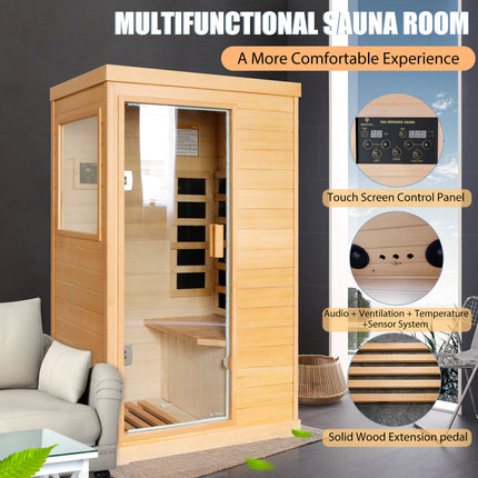AK1- infrared sauna room single room - Likeshoppe 