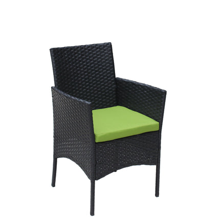 PX5- 4 PC Rattan Patio Furniture Set Outdoor Patio Cushioned Seat Wicker Sofa - Likeshoppe 