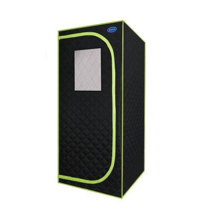 AK5- Portable Plus Type Full Size Far Infrared Sauna tent. Spa;  Detox ; Therapy and Relaxation at home.Larger Space; Stainless Steel Pipes Connector Easy to Install - Likeshoppe 